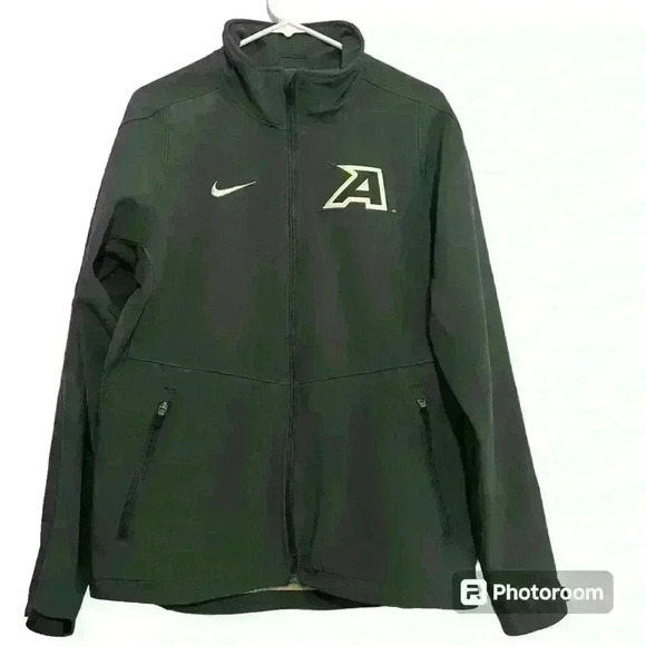Nike Army Gray Zip Up Light Weight Jacket. Men’s Size Medium - Picture 1 of 16
